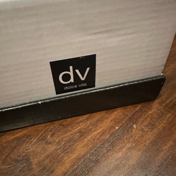 DV by Dolce Vita Player Women's Gold Chain Strap Heels 7.5 - Picture 4 of 5